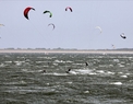 kitesurfen Noordzeestrand Brouwersdam
